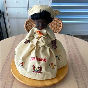 Vintage Kotomisi doll from Suriname in South America.